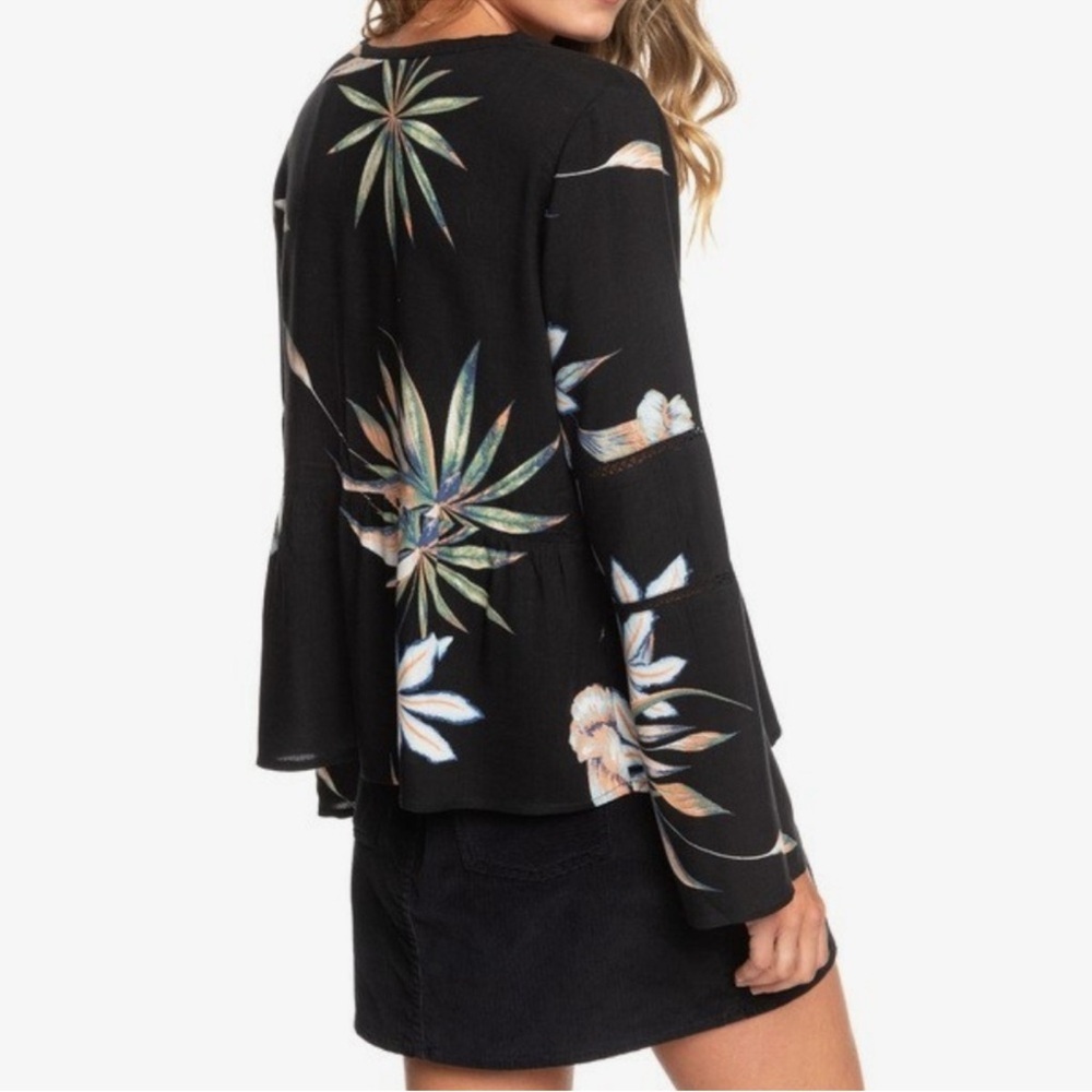NWT Roxy Floral Top - Picture 5 of 12